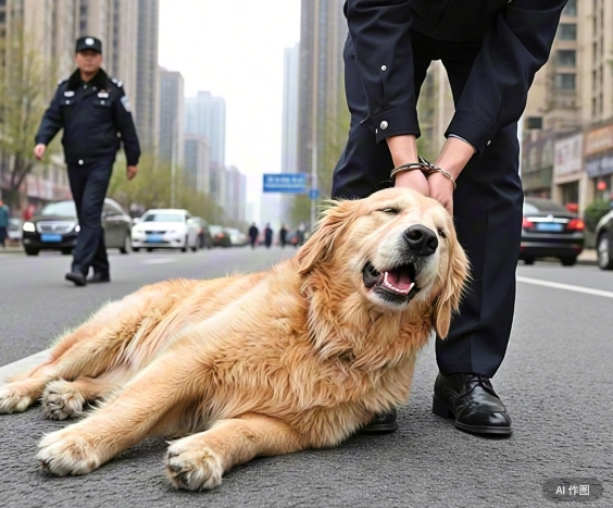 打死金毛犬会被刑拘么