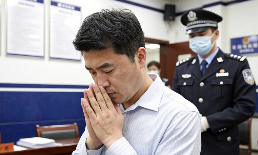 男子挪用诈骗团伙巨款后自首还会判刑么