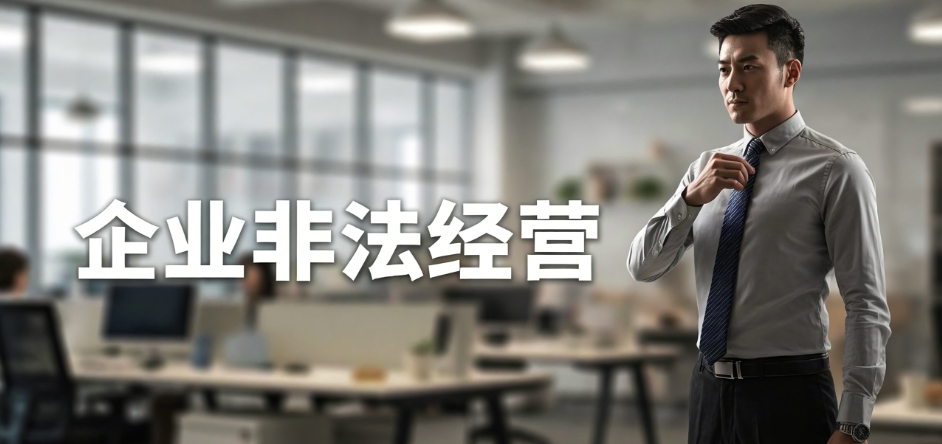 企业非法经营会面临怎样的刑事法律责任