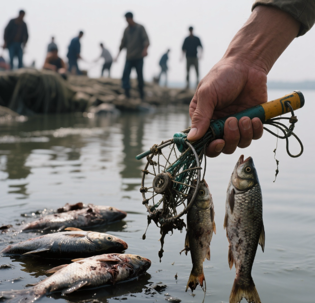 两年疯狂捕捞！34 人禁渔区用违禁工具获利超 400 万致水生生态遭破坏
