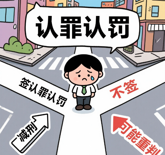 “认罪认罚”能减刑，到底该不该签？