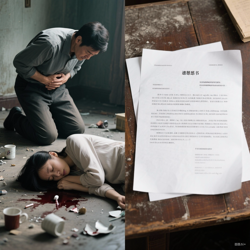 丈夫持刀捅刺妻子后服毒自杀未遂，受害方出具谅解书请求轻判