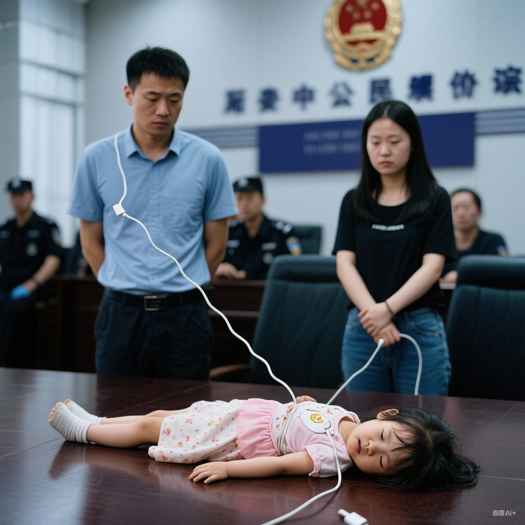 数据线抽打致幼女死亡，生父与女友涉虐待罪被公诉！