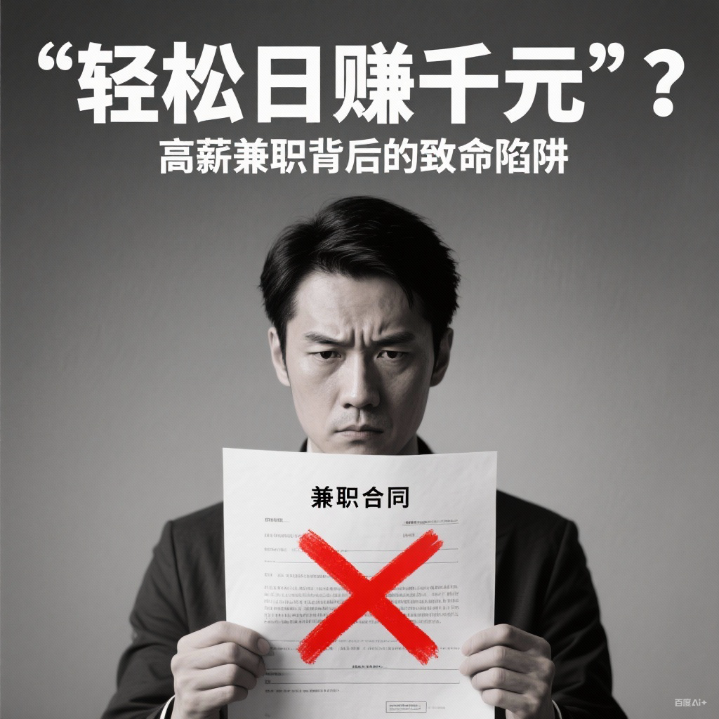 “轻松日赚千元”？当心沦为洗钱帮凶！高薪兼职背后的致命陷阱