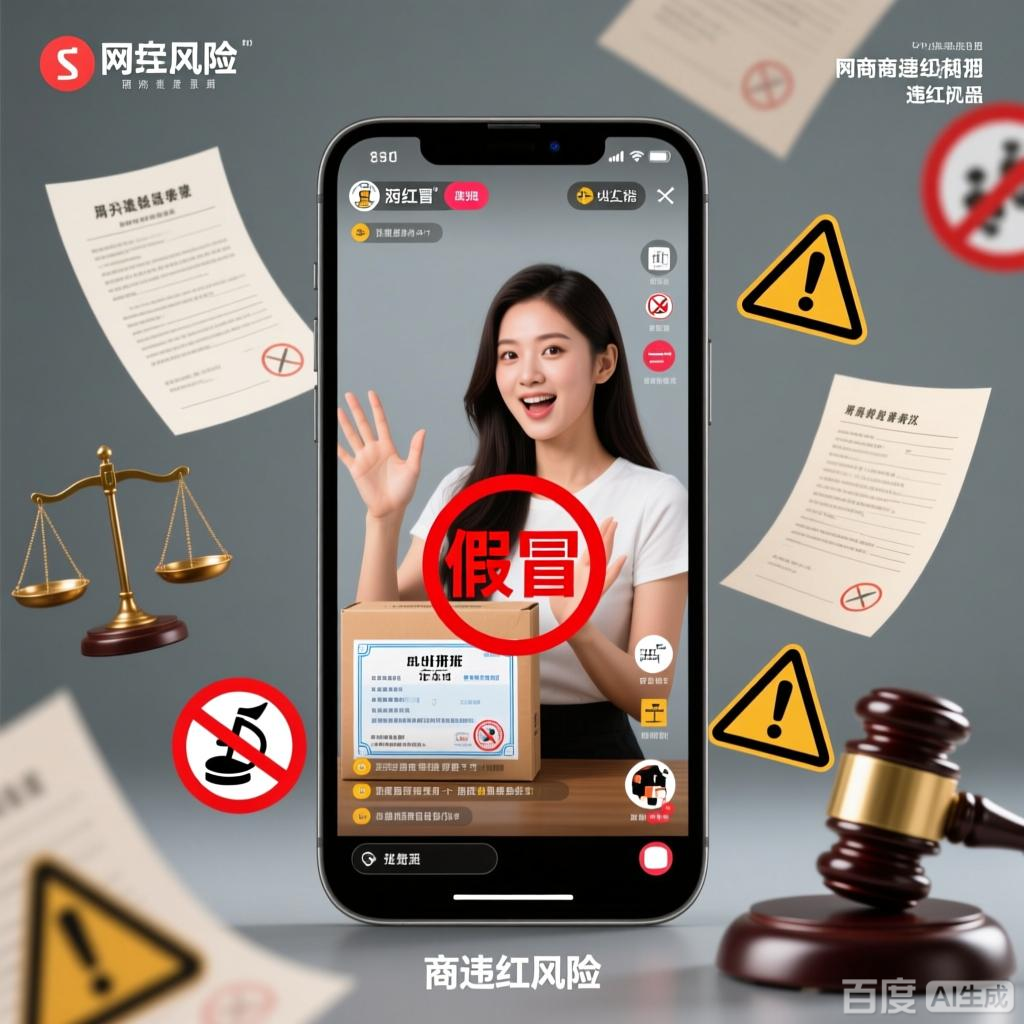 网红直播中公然销售假冒注册商标的商品，有何刑事风险？