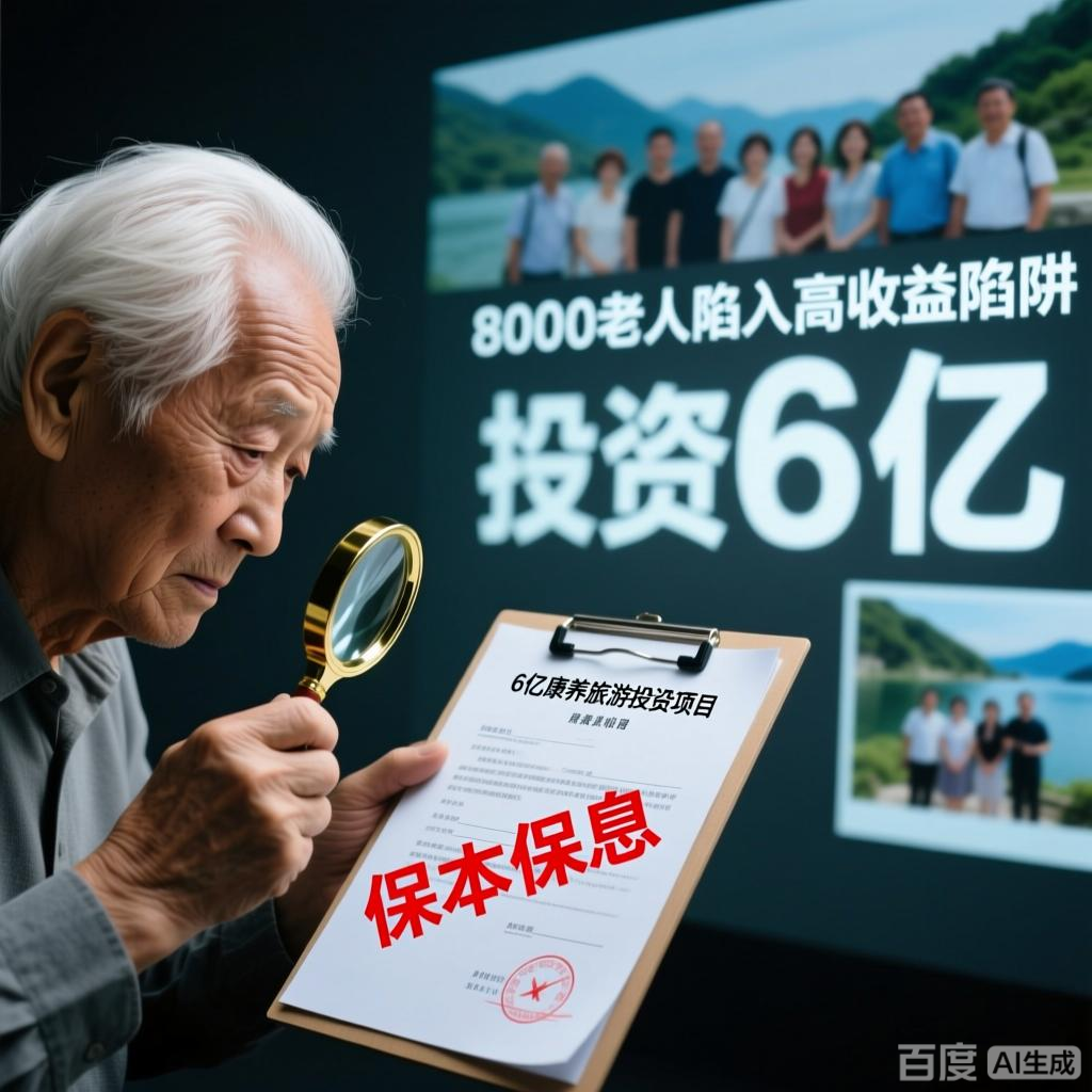 康养旅游背后暗藏6亿集资骗局，八千老人陷入高收益陷阱