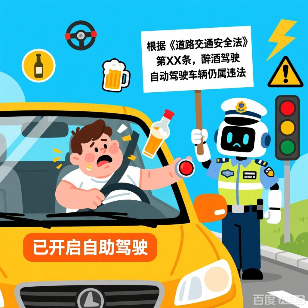 醉酒后开启自动驾驶，能否从轻处罚？