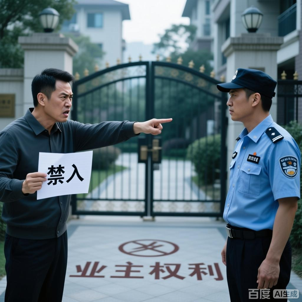 业主因“禁入”状告物业：小区管理权与业主权利的边界何在？