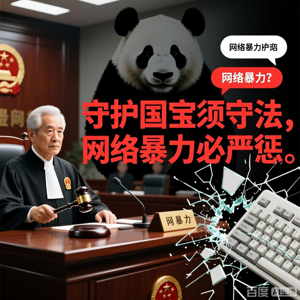 守护国宝须守法，网络暴力必严惩——一起借“保护大熊猫”之名施网络暴力案宣判