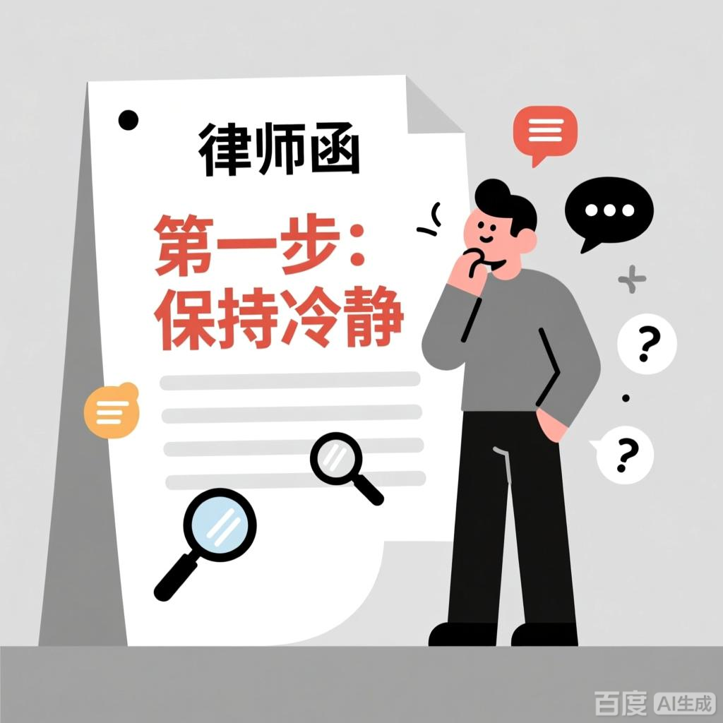 收到律师函,第一步应该做什么?