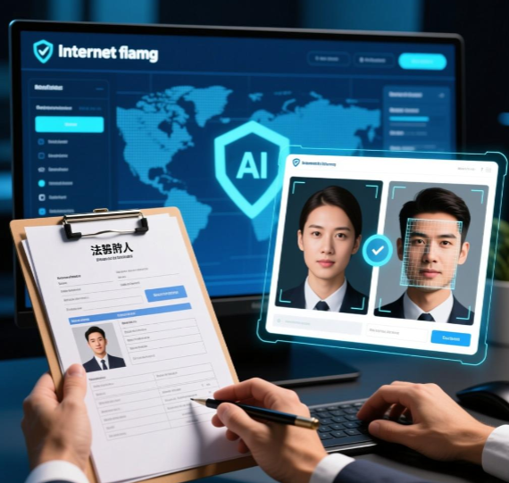 利用AI换脸通过互联网平台验证系统，可以篡改企业法定代表人信息？