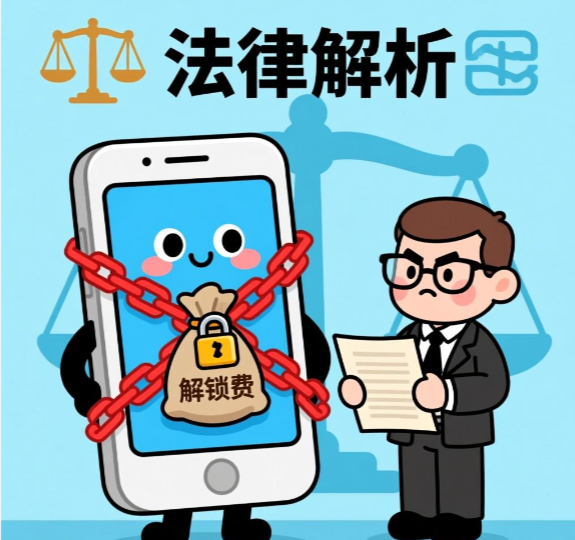 远程“锁死”他人手机索要“解锁费”，怎么判？