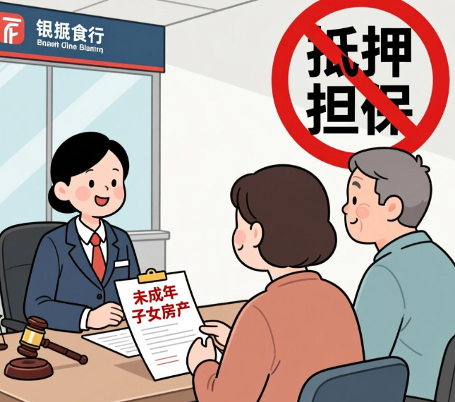 用未成年子女名下房产作贷款抵押担保是否有效？