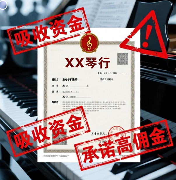 以买琴返佣金为名吸收资金，获刑十年！