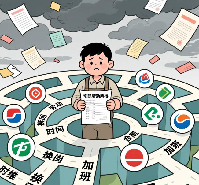 三年换岗13家公司，劳动维权者被判仅支持实际劳动所得！