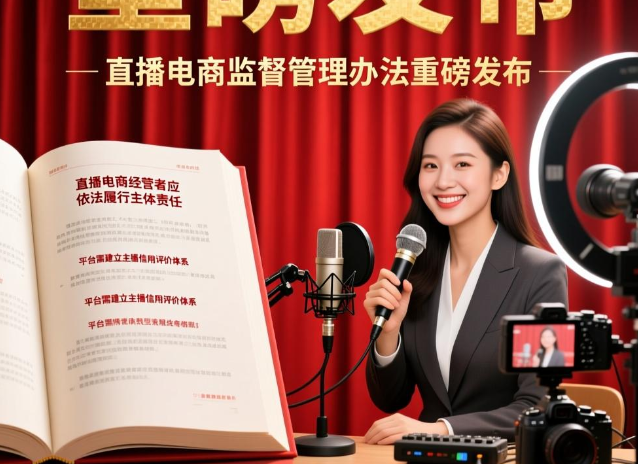 重磅发布！《直播电商监督管理办法》