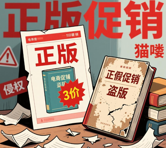 电商店铺谎称 “正版促销” 售卖盗版书，低价促销的背后是侵权猫腻吗？