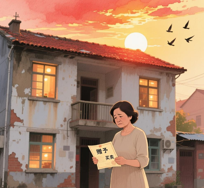 假买卖真过户，黄昏恋给出的房子能要回吗？