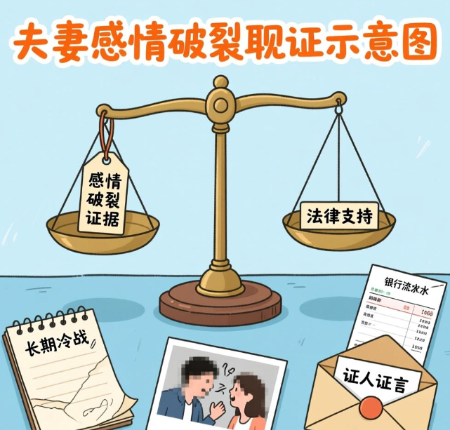 诉讼离婚关键！夫妻感情破裂怎么取证？