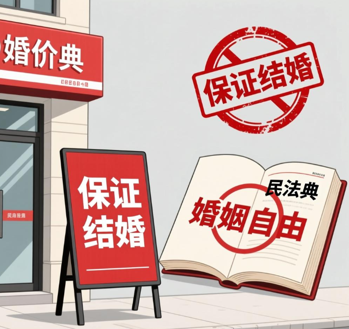 婚介承诺 “保证结婚”，违背婚姻自由原则，该承诺有效吗？