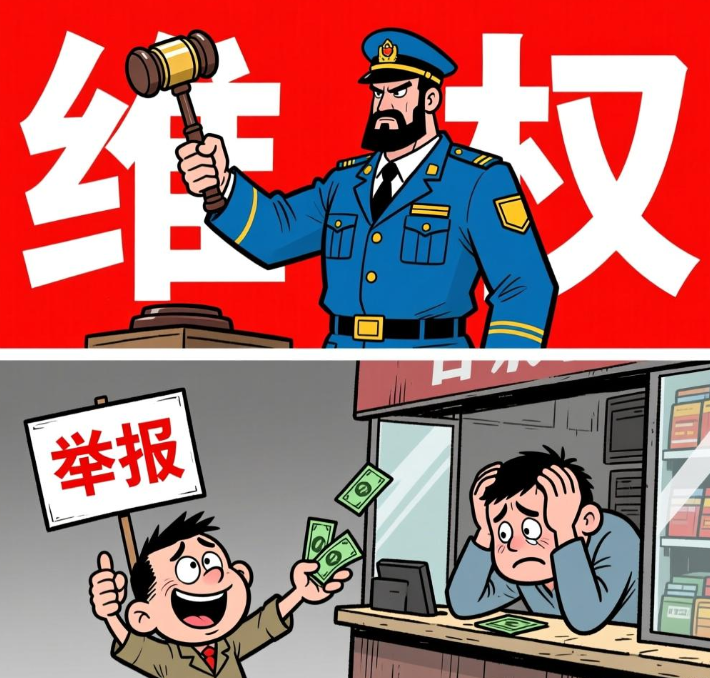 靠 “举报违规用词” 要挟商家交钱，这不是维权是敲诈？