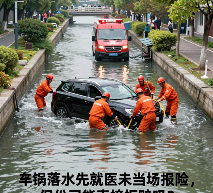 车祸落水先就医未当场报险，保险公司能直接拒赔吗？
