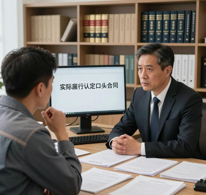 口头约定也是合同——从一起工程款纠纷看“实际履行”的法律效力