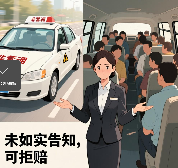 非营运车辆转用于载客营运，未履行如实告知义务，保险公司可拒赔？