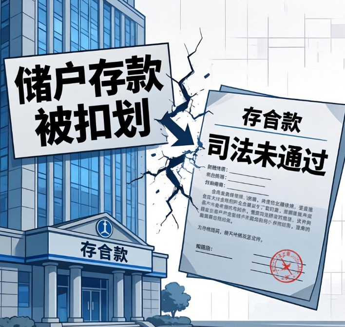 债权未通过司法执行，银行超额扣划储户存款合法吗？