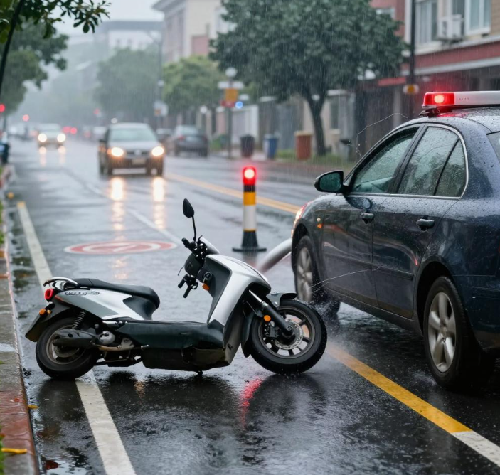 电动车逆行被撞，机动车逃逸，责任怎么分？