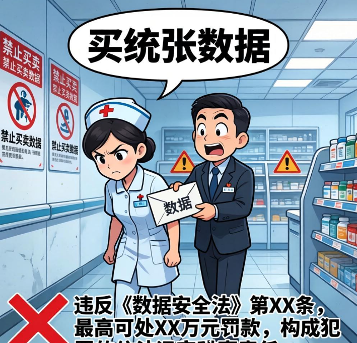 医药代表买统方数据，医院人员帮忙获取，谁该担责？