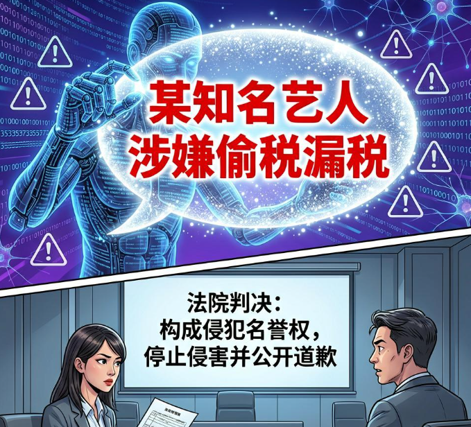 AI 自动编造谣言造成侵权，责任该由谁来承担？